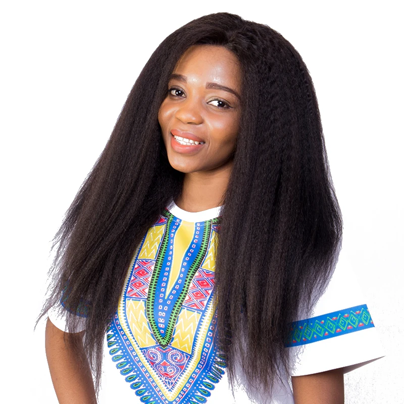Aliexpress.com : Buy Kinky Straight Clip In Human Hair ...