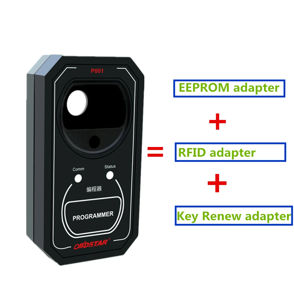 OBDSTAR P001 Программист RFID и возобновить ключ и EEPROM функции 3 в 1 работа с OBDSTAR X300 DP Master вместо RFID адаптер