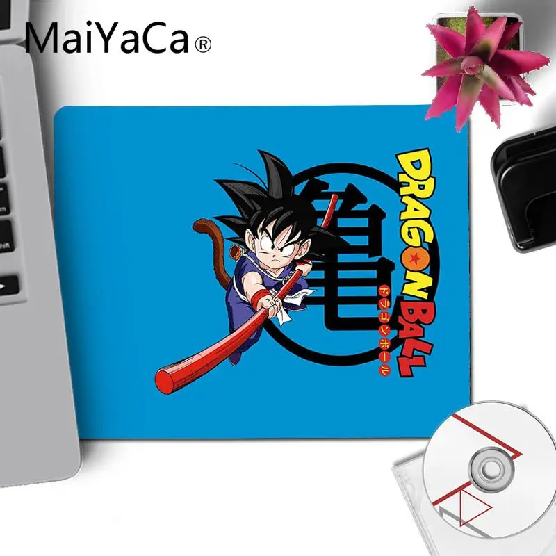MaiYaCa высокое качество Dragon Ball DBZ Goku логотип маленькие коврики для игровой мыши Настольный коврик DIY дизайн игровой коврик для мыши для ПК ноутбук