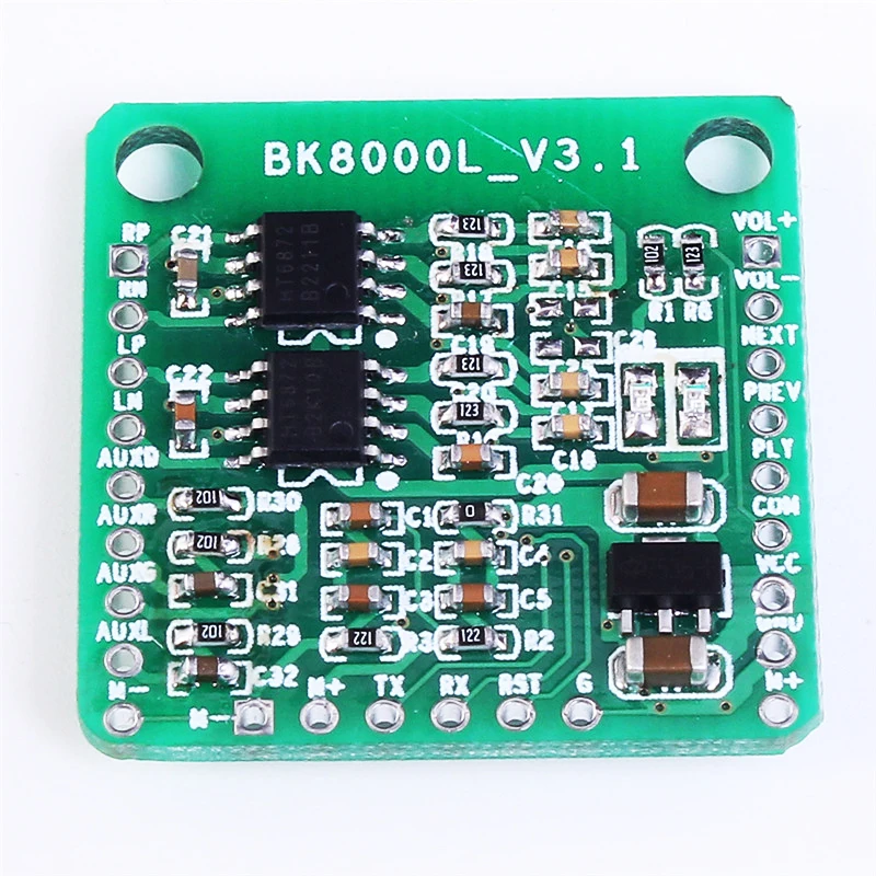 5 в 5 Вт беспроводной Bluetooth модуль BK8000L стерео аудио приемник Цифровой усилитель плата с функцией вызова Bluetooth аудио модуль
