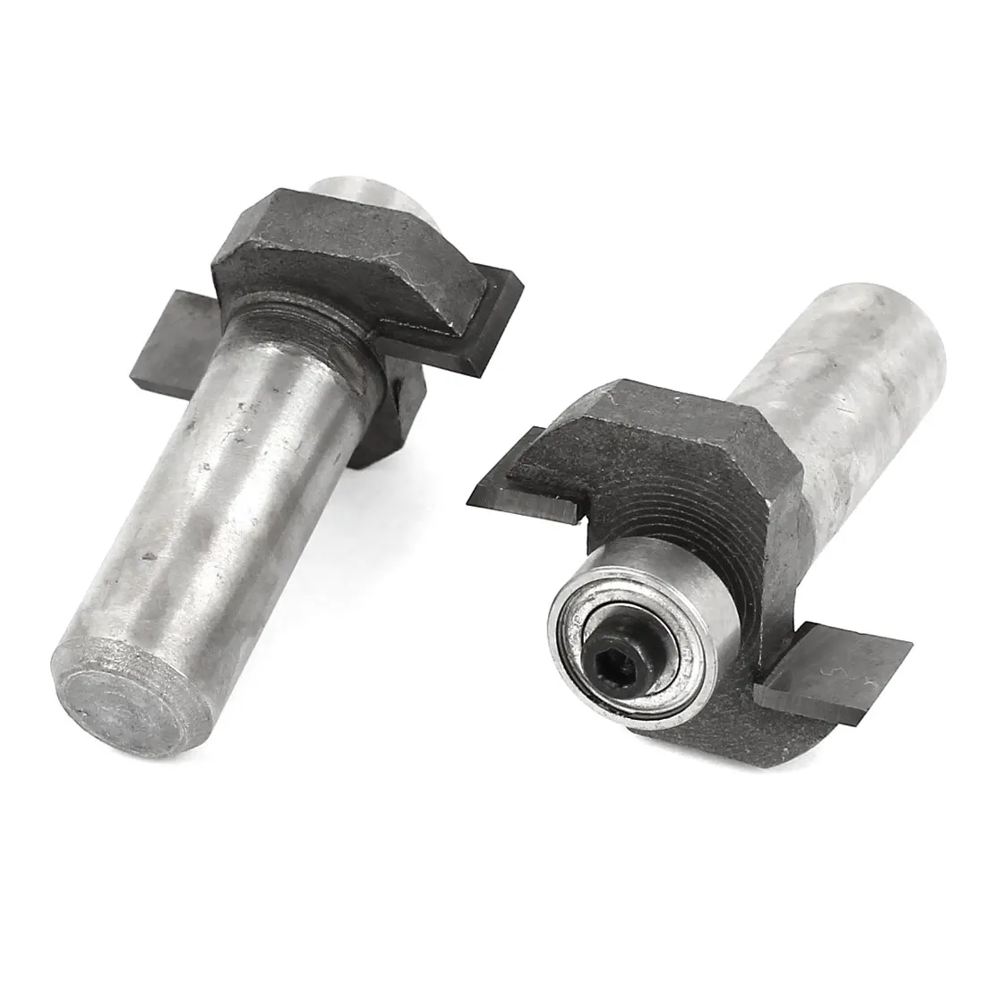 

Woodworking Tool 1/2" X 3/8" End Bearing Rabbeting Router Bit Cutter 2 Pcs