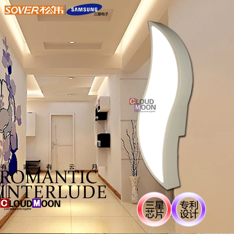

Led for for SAMSUNG chip modern brief ofhead aisle wall lamp