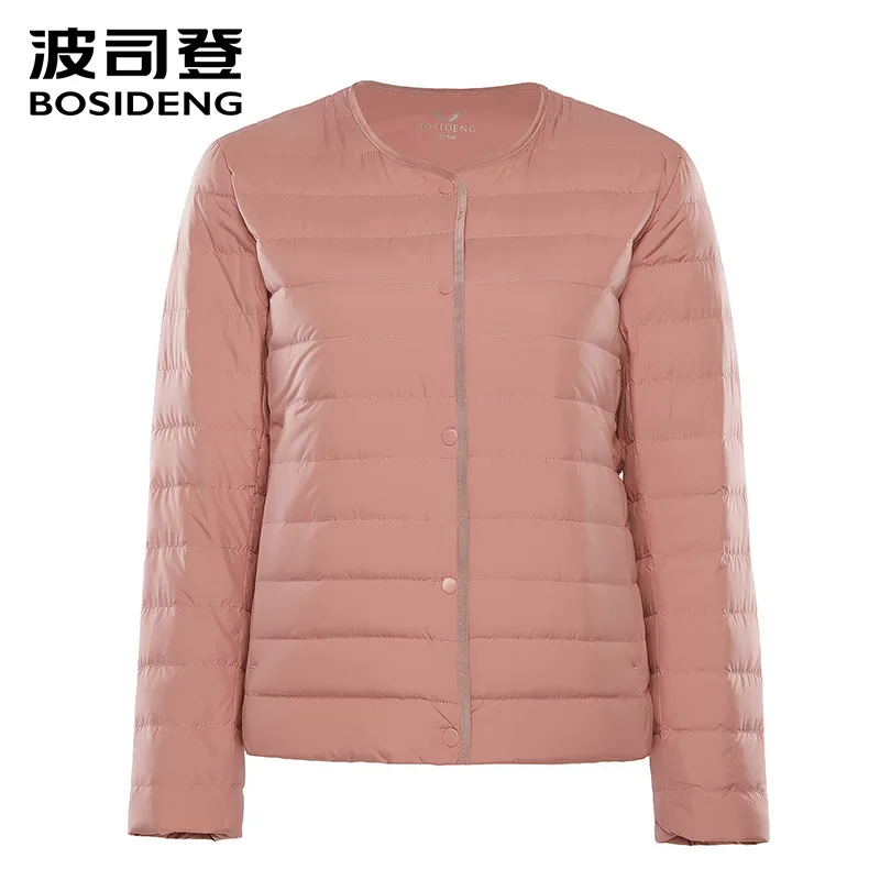 Acheter BOSIDENG 2018 nouveau début hiver femmes vêtements femmes vers le bas manteau 90 canard doudoune ultra léger haute qualité grande taille B80130012B
