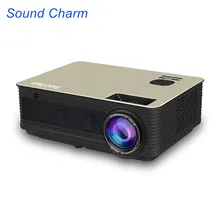 Sound Charm 5500 Lumens Full HD LED Projector HD 1080P Beamer HDMI USB Video Projector