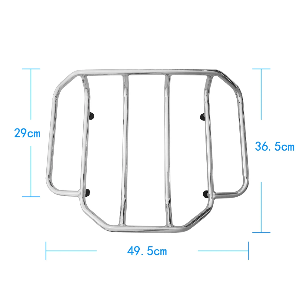 Razor 5.5 Tour Pak Trunk Backrest Pad For Harley Touring Road King FLHR Elextra Glide FLHX 2014-18 (24)