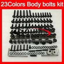 Parafusos da carenagem kit parafuso completo Para HONDA VTR1000 00 01 02 03 04 05 06 RC51 SP1 SP2 VTR 1000 2000 2006 Brisas parafusos parafuso Nozes
