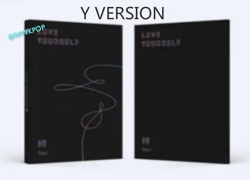 

[MYKPOP]~100% OFFICIAL ORIGINAL~KPOP BOYS Album: LOVE YOURSELF - TEAR, CD+Booklet+Post Card+Sticker KPOP Item SA19052901- Y Version