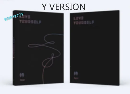 [MYKPOP]~ 100% Официальный оригинал ~ альбом KPOP для мальчиков: LOVE YOURSELF TEAR CD диск буклет