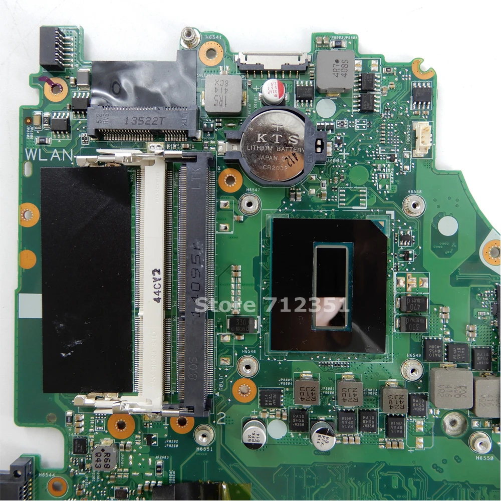 X750JN i7-4700HQ CPU GT840M 2GB Mainboard REV 2.0 For ASus X750J X750JN X750JB Laptop motherboard 9