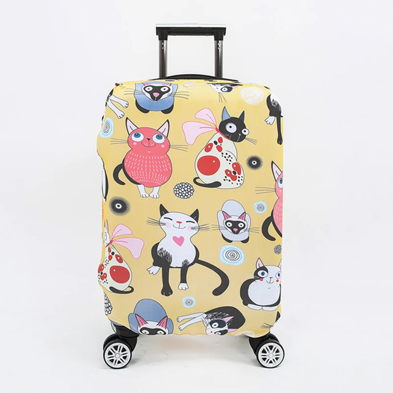 Эластичный чехол для багажа, Защитные чехлы для багажа, подходит для 18-32 дюймов, чехол Чехол для багажа, аксессуары для путешествий - Цвет: 25   Luggage Cover