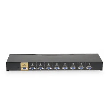 

vga converter with audio 3.5, 8 into 1 out of more computer conversion, 8 into 1 out Support projector TV