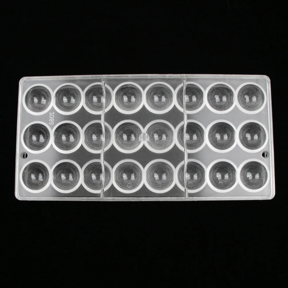 

Semi Sphere Chocolate Mould PC Polycarbonate Chocolate Mold Plastic Oven Baking Mold Bakeware Rectangle Cooking Tools