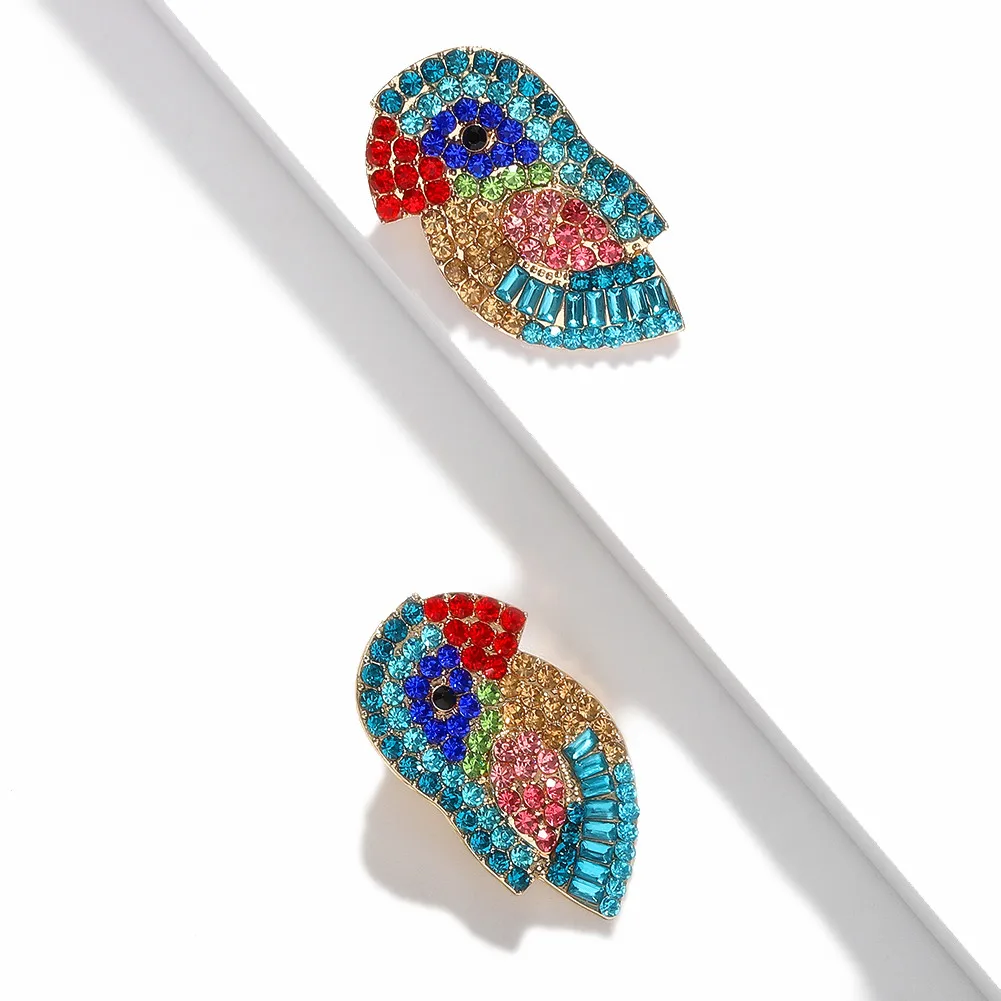 Женские серьги подвески Ladyfirsy Boho с кристаллами Biird свадебные украшения трендовые