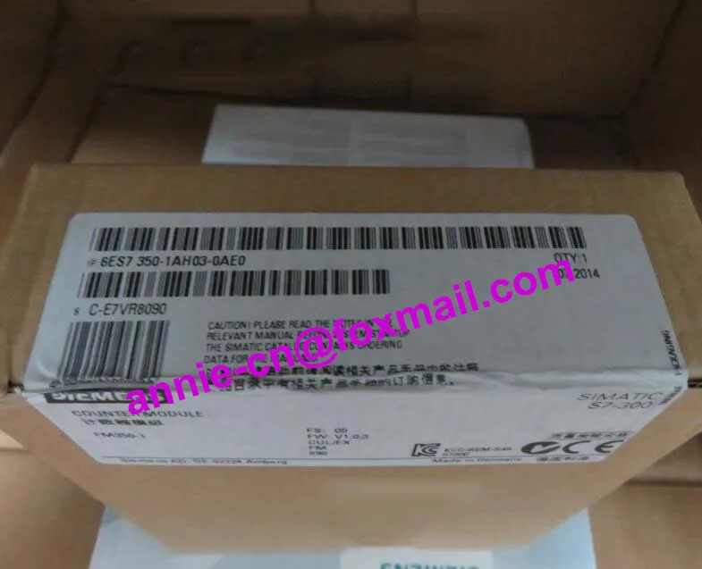 

100% New and original 6ES7 350-1AH03-0AE0 PLC COUNTER MODULE FM350-1