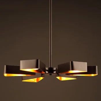 

Nordic Loft Style Iron Droplight Retro LED Pendant Light Fixtures For Dining Room Hanging Lamp Vintage Industrial Lighting