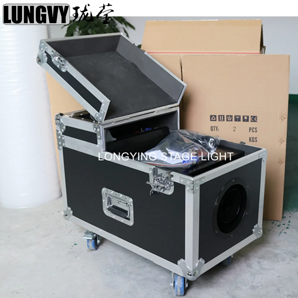 

Good Effect 3000W DMX Water Base Low Smoke Machine Fog Machine With Flight Case