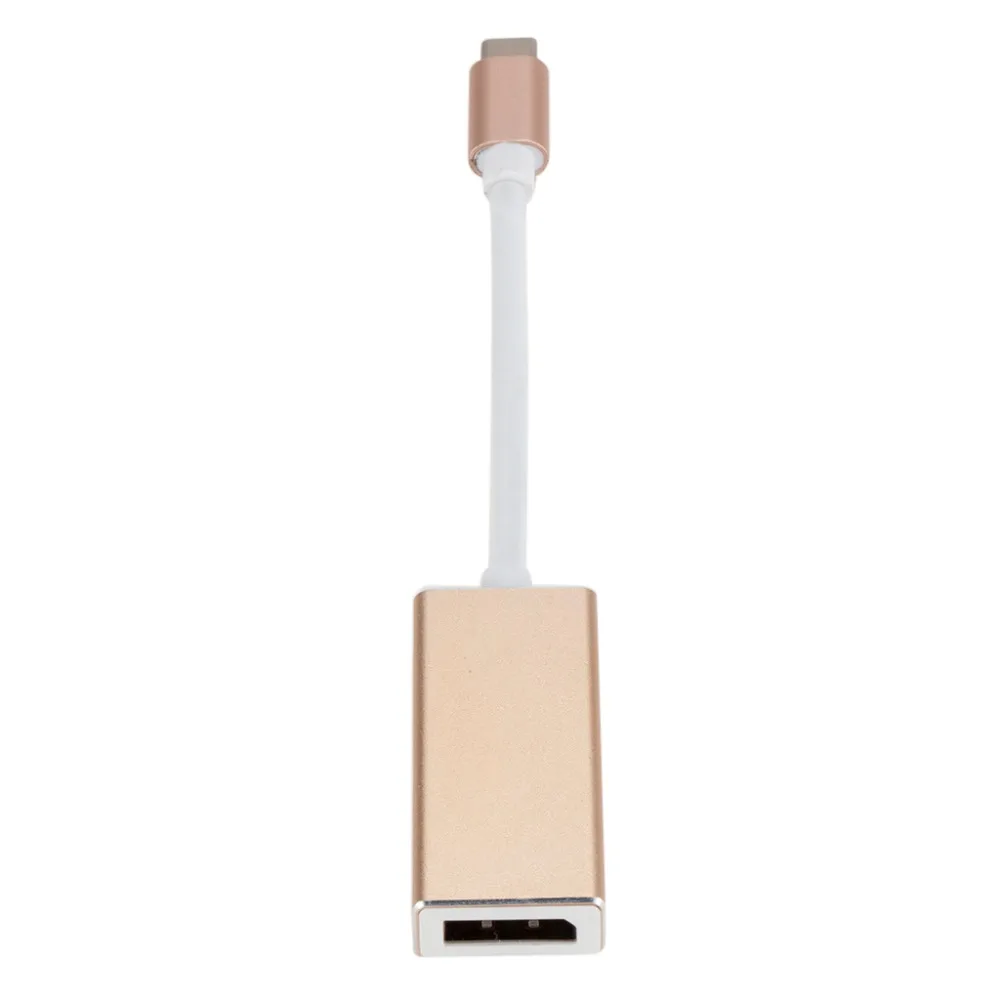 Адаптер kebidu с Type C на DisplayPort USB 3 1 в DP адаптер конвертер поддержкой 4K UHD 1080P для Macbook Pro