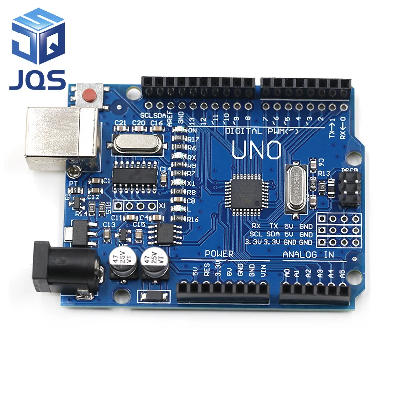 Высокое качество один набор UNO R3(CH340G) MEGA328P для Arduino UNO R3 ATMEGA328P-AU макетная плата