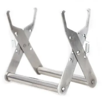 

New Arrival Bee Hive Frame Stainless Steel Holder Capture Grip Beekeeping Accessory Dropshipping Materiali Bee Hot