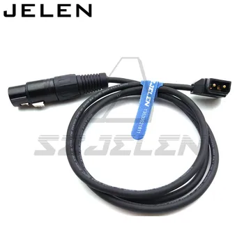 

DTAP to canon XLR 4-pin mother for tvlogic LVM-170A monitor power cord, ROLAND EDIROL R88 power cable