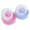 New High Quality Baby Soft Face Body Cosmetic Powder Puff talcum powder Sponge Box Case Container 1PCS Wholesale ► Photo 2/6