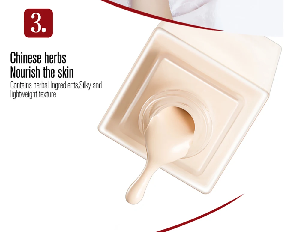 Основа лица BB крем-основа для макияжа Жидкий тональный крем консилер макияж увлажняющий Природный контроль масла