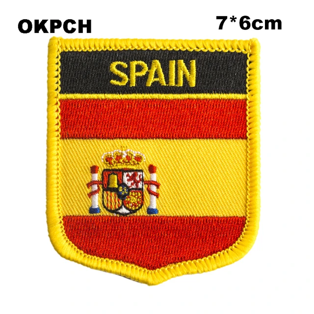 Parche de la bandera de España en PVC — SERMILITAR