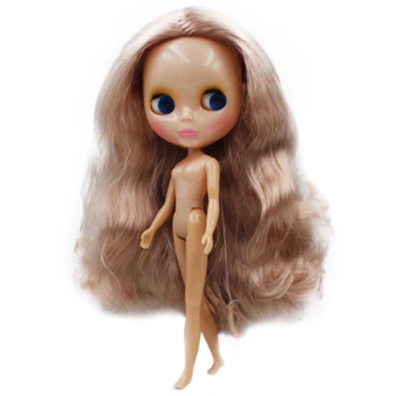 

Blyth BJD doll, Blyth Doll Nude Customized Shiny Face Dolls Can Changed Makeup and Dress DIY, 12 Inch Ball Jointed Dolls 03