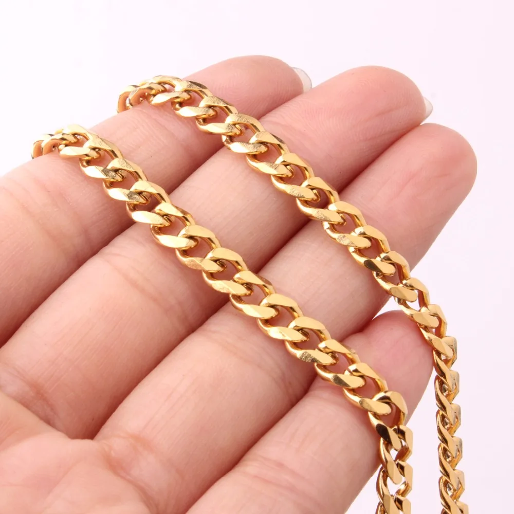 Простой шеи Цепочки и ожерелья ювелирных изделий 16-40 дюймов ...