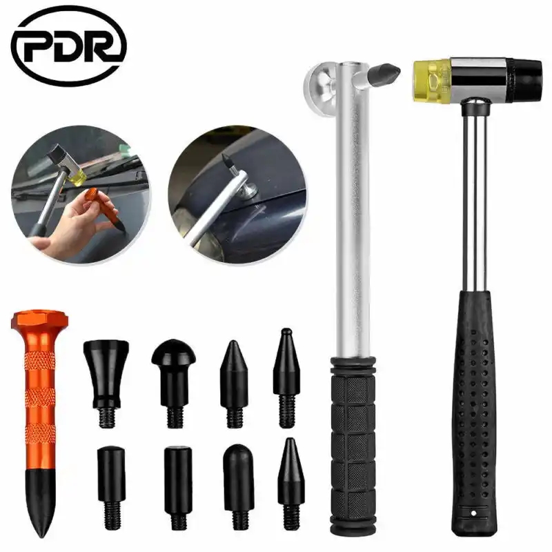 Pdr Entfernen Dellen Werkzeug Set Auto Korper Reparatur Werkzeug Mit Gummi Hammer Leitungs Unten Stift Werkzeuge Fur Auto Gummi Hammer Abflachung Pen Set Aliexpress