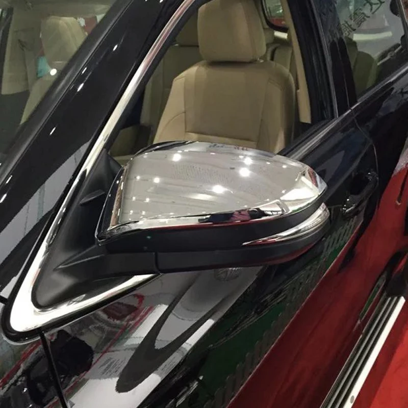 

For Toyota Highlander Kluger 2014 2015 2016 2017 2018 ABS Plastic Car rearview mirror cover Cover Trim car styling accessories