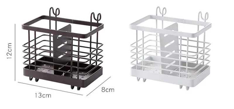 Baffect подвесная ложка палочки вилка железная корзина для хранения кухонная стойка для столовых приборов держатель Подставка для столовых приборов столешница полка держатель