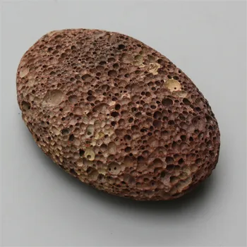 

HIMABM 2 Pcs natural volcanic stone foot massager stone tools exfoliate calluses mats magic rub foot stone Lava massage stone
