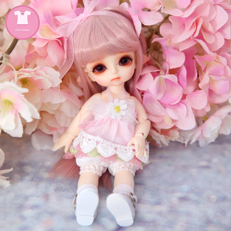 BJD Clothes Lutsbjd Tyltyl Elf Tiny Delf Body 1/8 BJD SD Cute Dress Beautiful Doll Clothes