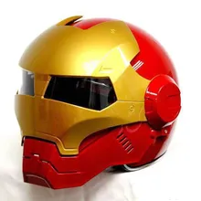 Топ ABS мотоциклетный шлем MASEI Ironman персональный специальный модный полуоткрытый шлем для мотокросса