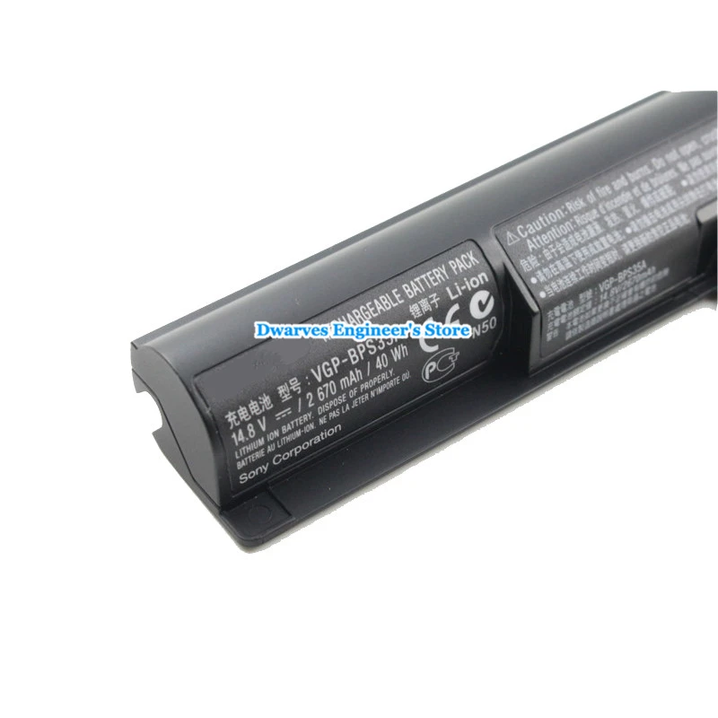 Оригинальный VGP BPS35A Аккумулятор для SONY VAIO 14E 15E серии SVF152C29M SVF1521A2E SVF15217SC 2670 мАч