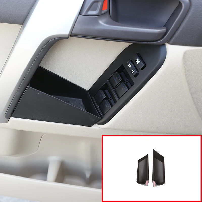 Для Toyota Land Cruiser Prado FJ150 150 2010-2018 пластиковая коробка для хранения дверей автомобиля