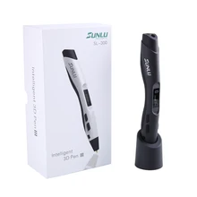 Original SL-300 Intelligent 3D Drawing Pen Supremery 3D Printing Pen Advanced 3D Pen with Safety Holder 3D pen