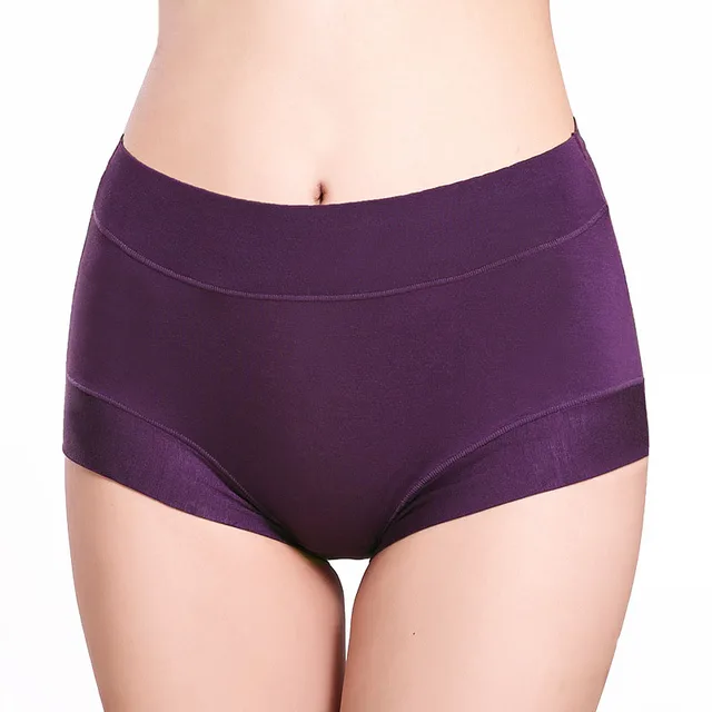 QA260 Ladies antibacterial breathable seamless lingerie briefs modal