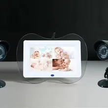 Новое поступление цифровой 2,4 ГГц беспроводной " lcd QUAD DVR/Детский монитор, 4 Запись каналов/Функция обнаружения движения 2 камеры+ 1 монитор