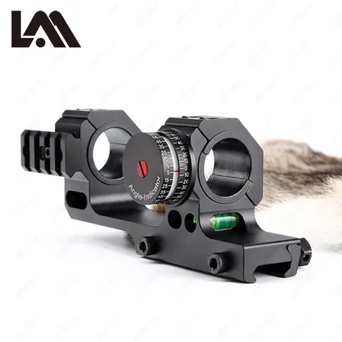 Indicador de Ângulo Anéis para Visão Lambul Novo Escopo Anel Bolha Nível Apto 25.4mm – 30mm Montagem Óptica Caça 2020