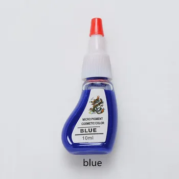 

Permanent Makeup Eyebrow Pigment Blue color 2piece/lot Tattoo Pigment Tattoo Eyebrow Lip Make up ink