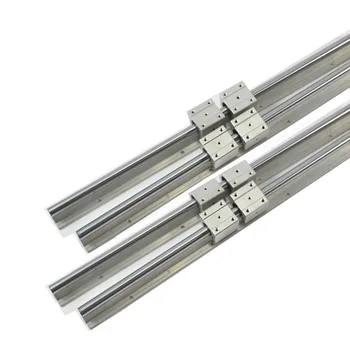 

Support Linear Rail 4 PCS SBR16-600MM +8 PCS SBR16UU BEARING BLOCKS for CNC