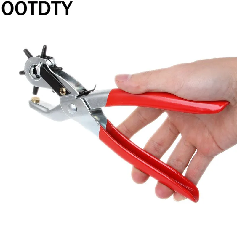 

Home Use Leather Belt Hole Punch Drill Plier Eyelet Sewing Machine Leathercraft Household Bag Tool Strap