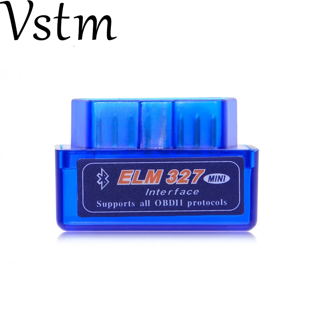 2018 Super-mini-elm327 Bluetooth V2.1 ULME 327 OBD2 Arbeits für Android Drehmoment/PC Unterstützung Alle Protokolle OBD2 Mit Multi-sprachen