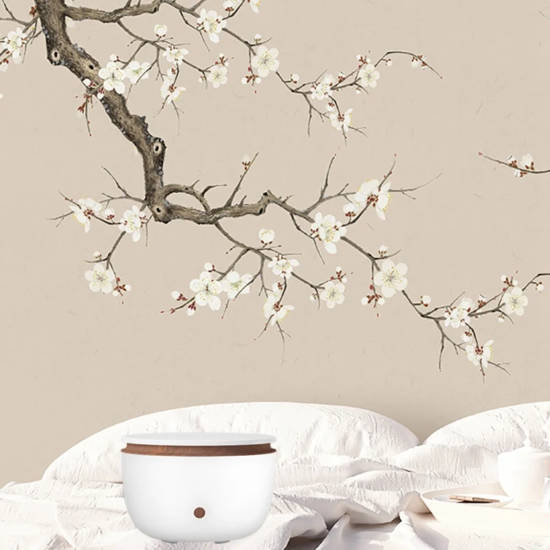 

500Ml Ultrasonic Aromatherapy Essential Oil Diffuser Humidifier, Adjustable Fog Mode, No Water Automatic Closing