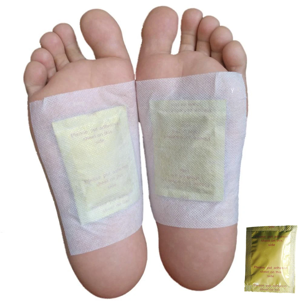 

GOLD Premium Kinoki Detox Foot Patch Bamboo Pads Patches With Adhersive sheet (1lot=200pcs=100pcs Patches+100pcs Adhesives)