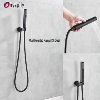 

Shower Bath Handheld Adjustable High Pressure Stream Handheld Rainfall Shower Head Saving Filter Spray Nozzle Water Saving