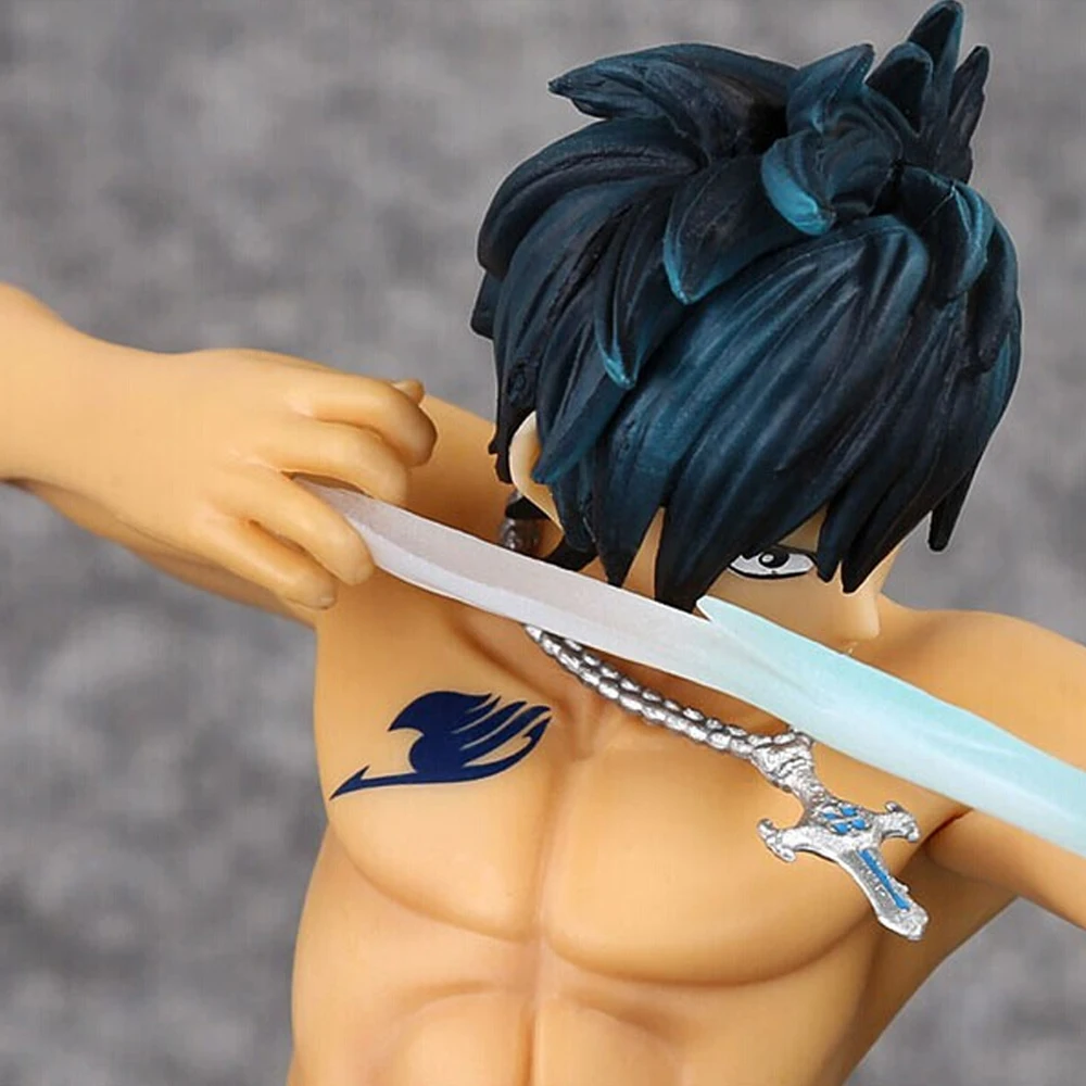 Аниме ПВХ игрушки рис Модель Fairy Tail 11 ''Серый фигурки модель куклы подарок