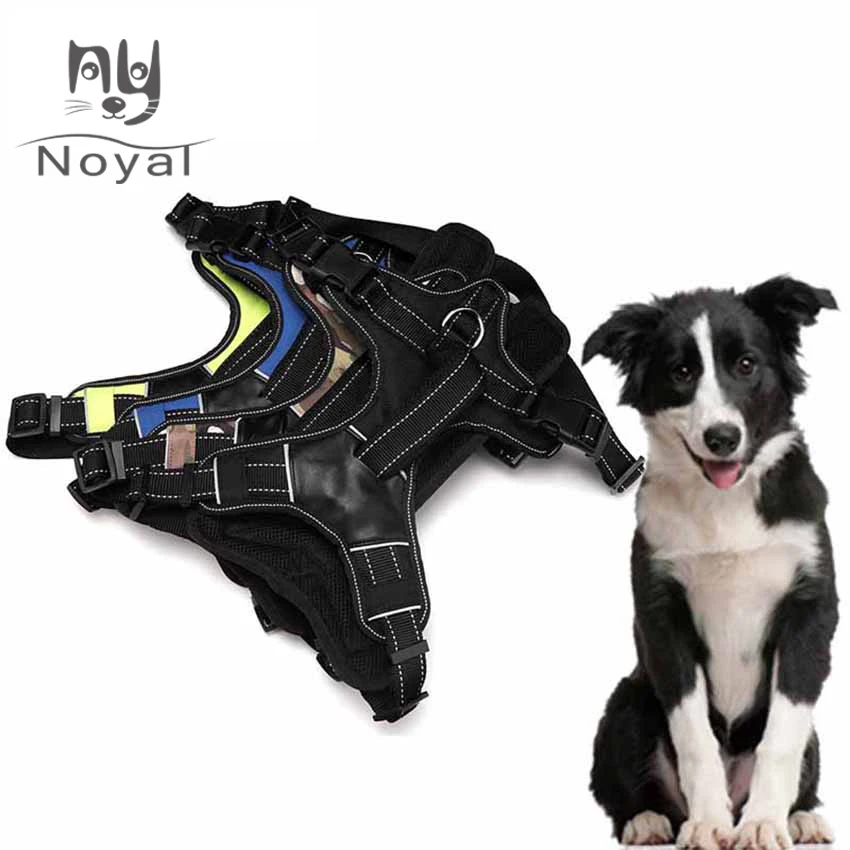 Adjustable Dog Harness For Dogs Large Small Bull Dogs Pet Puppy Nylon Material Animals Pet Walking Hand Strap Pet Product